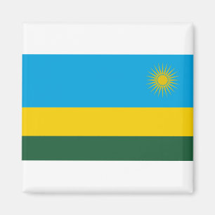 Rwanda Flag Magneet