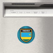 Rwanda Flag Magneet (Insitu (Vaatwasser))