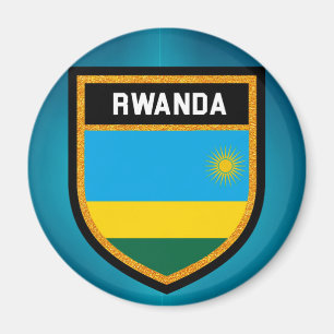 Rwanda Flag Magneet