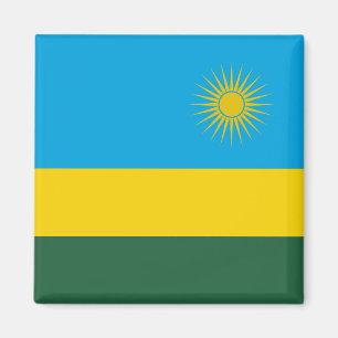 Rwanda Flag Magneet
