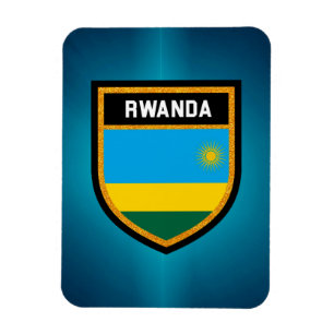 Rwanda Flag Magneet