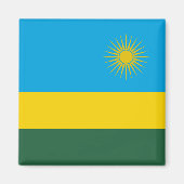 Rwanda Flag Magneet (Voorkant)