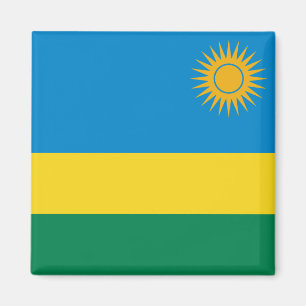 Rwanda Flag Magnet