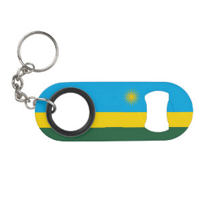 Rwanda Flag Mini Flessenopener