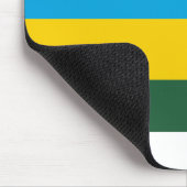 Rwanda Flag Muismat (Hoek)