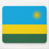Rwanda Flag Muismat (Voorkant)