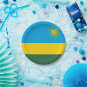 Rwanda Flag Papieren Bordje (Feest)
