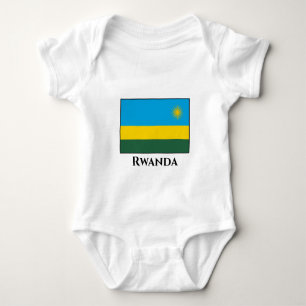 Rwanda Flag Romper