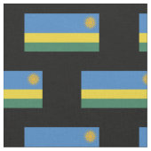 Rwanda Flag Stof (Close Up)