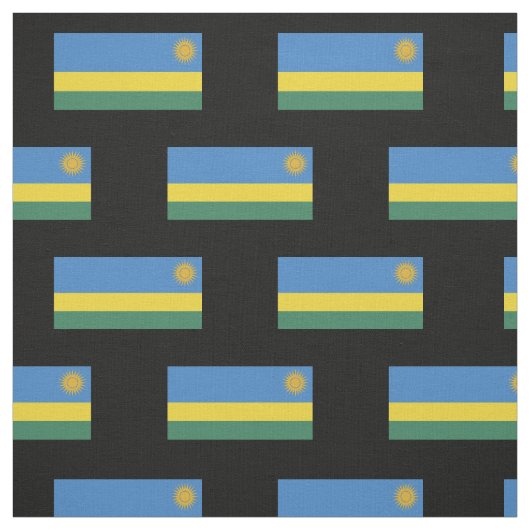 Rwanda Flag Stof (Swatch)