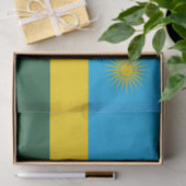 Rwanda Flag Tissuepapier (Geschenk)