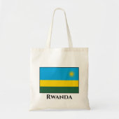 Rwanda Flag Tote Bag (Voorkant)