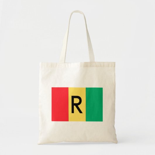 Rwanda Flag Tote Bag (Voorkant)