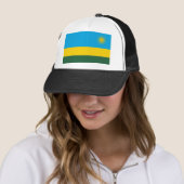 Rwanda Flag Trucker Pet (In situ)