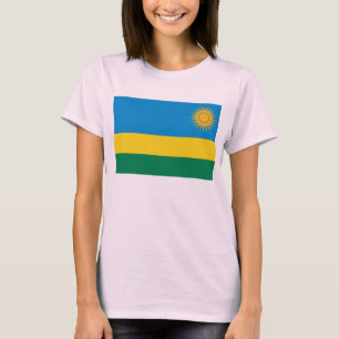 Rwanda Flag x Map T-Shirt