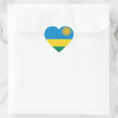 rwanda hart sticker (Tas)