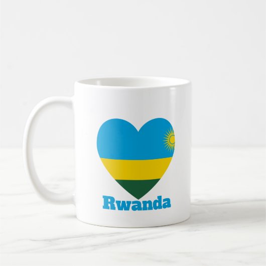 Rwanda Heart Flag Koffiemok (Links)