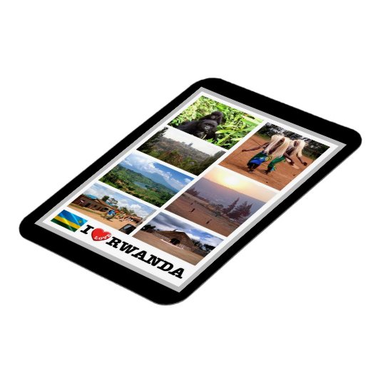 Rwanda - Ik hou van - Magneet (Linkerzijde)