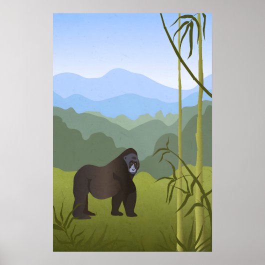Rwanda-kleuterschoolposter Poster (Voorkant)