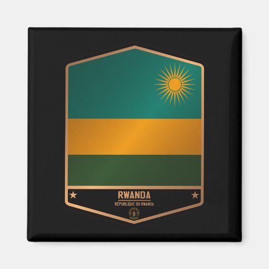Rwanda Magneet (Voorkant)