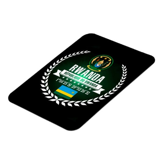 Rwanda Magneet (Linkerzijde)