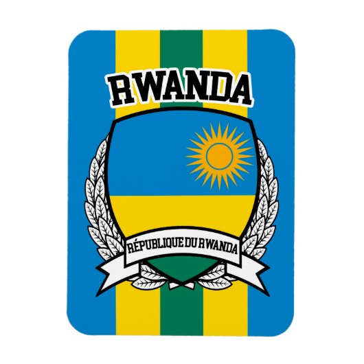 Rwanda Magneet (Verticaal)