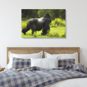 Rwanda, Nationaal park Volcanoes Canvas Afdruk (Insitu (Slaapkamer))