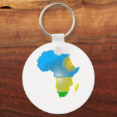 Rwanda Sleutelhanger (Voorkant)