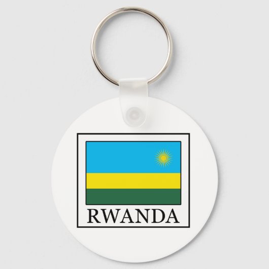 Rwanda-sleutelhanger Sleutelhanger (Voorkant)