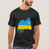 RWANDA Special Adventure Zwart T-shirt (Voorkant)