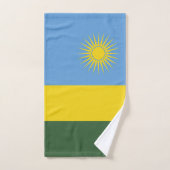 Rwanda vlag bad handdoek (Handdoek)