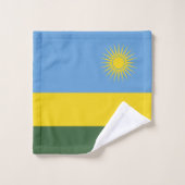 Rwanda vlag bad handdoek (Wasdoekje)