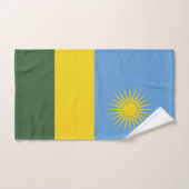 Rwanda vlag bad handdoek (Handdoek)