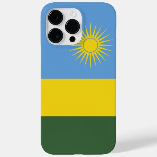 Rwanda vlag Case-Mate iPhone case (Achterkant)