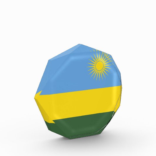 Rwanda vlag fotoblokken (Links)