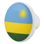 Rwanda vlag keramische knop (Rechts)