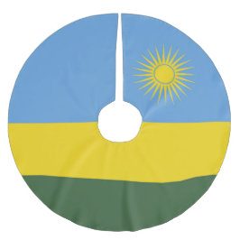 Rwanda vlag kerstboom rok