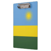Rwanda vlag klembord (Links)