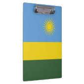 Rwanda vlag klembord (Rechts)