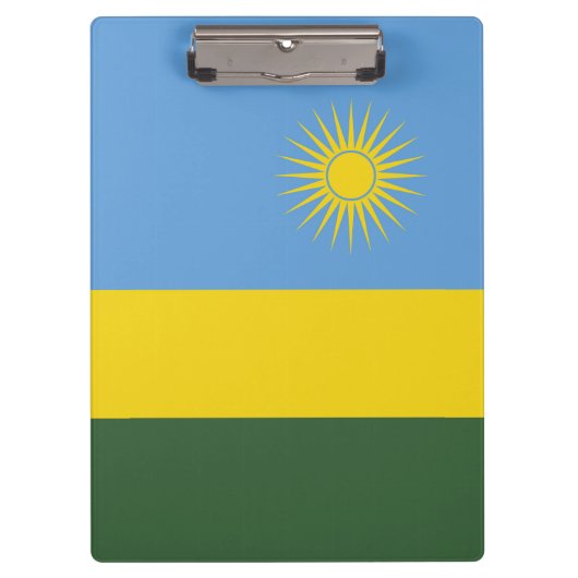 Rwanda vlag klembord (Voorkant)