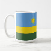 Rwanda vlag koffiemok (Links)
