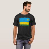  Rwanda Vlag Rwanda Onafhankelijkheidsdag T-shirt (Voorkant volledig)