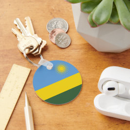 Rwanda vlag sleutelhanger