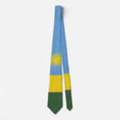 Rwanda vlag stropdas (Voorkant)