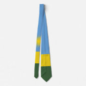 Rwanda vlag stropdas (Achterkant)