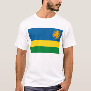 Rwanda Vlag T-shirt
