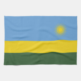 Rwanda vlag theedoek