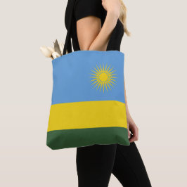 Rwanda vlag tote bag