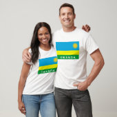 rwanda - vlaggenland t-shirt (Unisex)