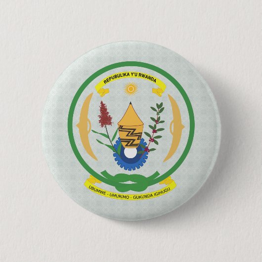 Rwanda wapenstilstand ronde button 5,7 cm (Voorkant)